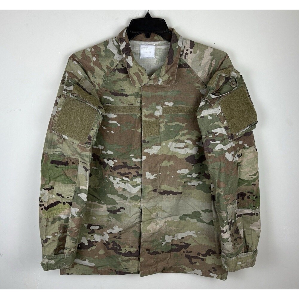Men’s US Military Style Shirt / Button Up / Camo /   / Size Medium Long